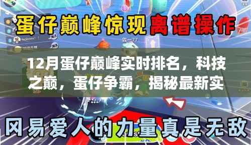 揭秘最新巅峰排名背后的神秘力量，蛋仔争霸科技之巅的实时排名解析